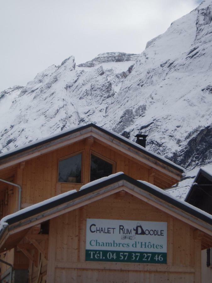 Chalet Rum Doodle Bed & Breakfast Pralognan-la-Vanoise Bagian luar foto